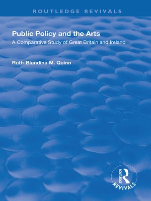 cover image of Public Policy and the Arts